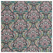 Baumwollsatin Siena paisley und Ornamente