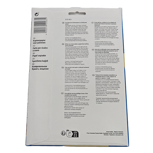 Schneider-Kopierpapier von Prym
