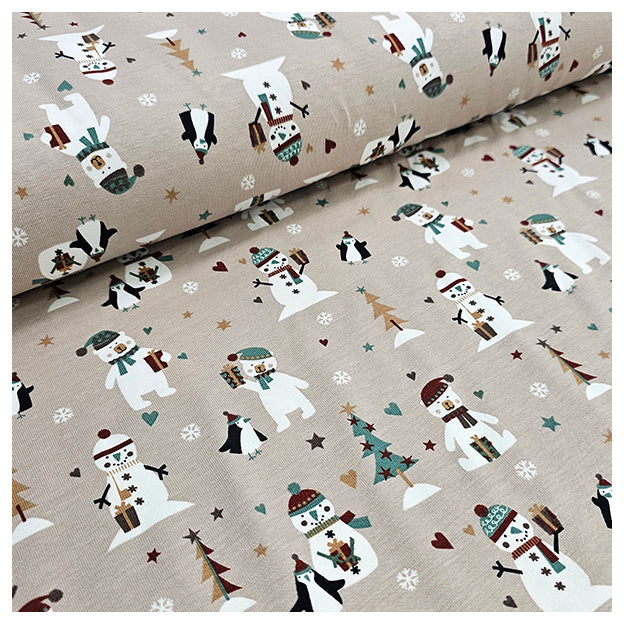 Jersey Schneemann sand