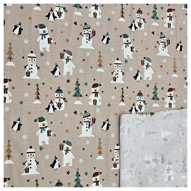 Jersey Schneemann sand