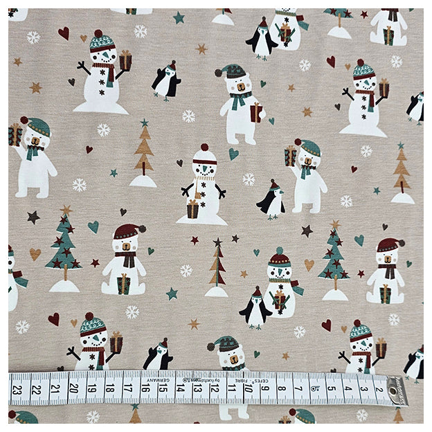 Jersey Schneemann sand