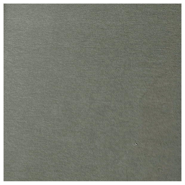 French Terry uni grün geraut