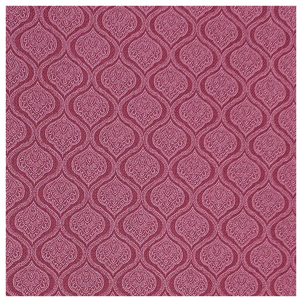 Baumwoll-Köper Ornamente Halbdruck fuchsia