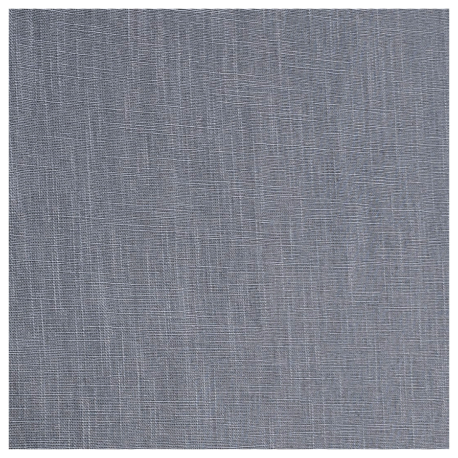 Leinen uni stahlblau