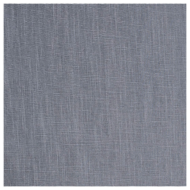 Leinen uni stahlblau