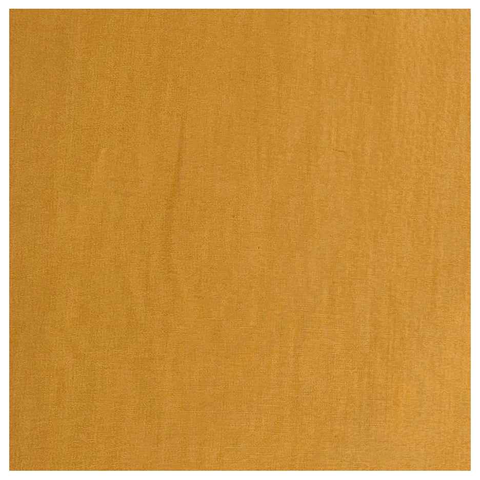 Baumwolle uni ockergelb