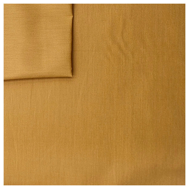 Baumwolle uni ockergelb