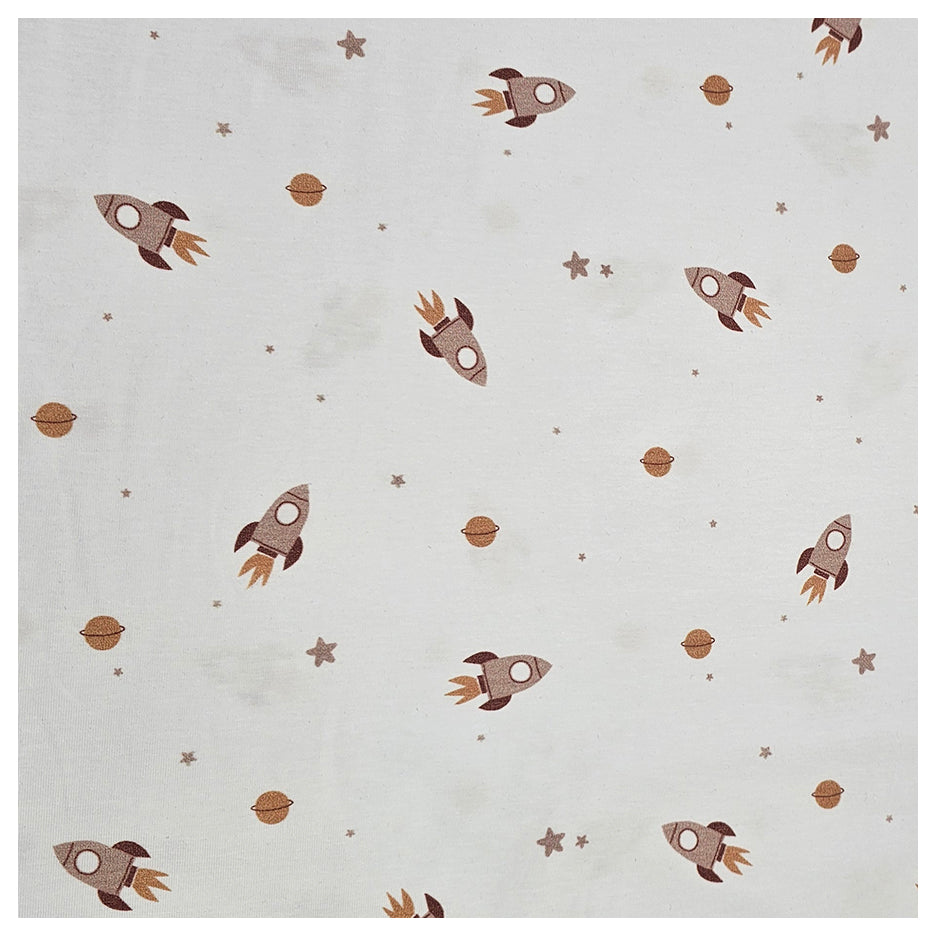 Jersey Rakete und Planeten