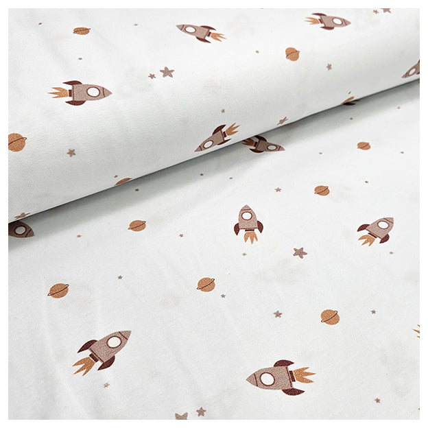 Jersey Rakete und Planeten