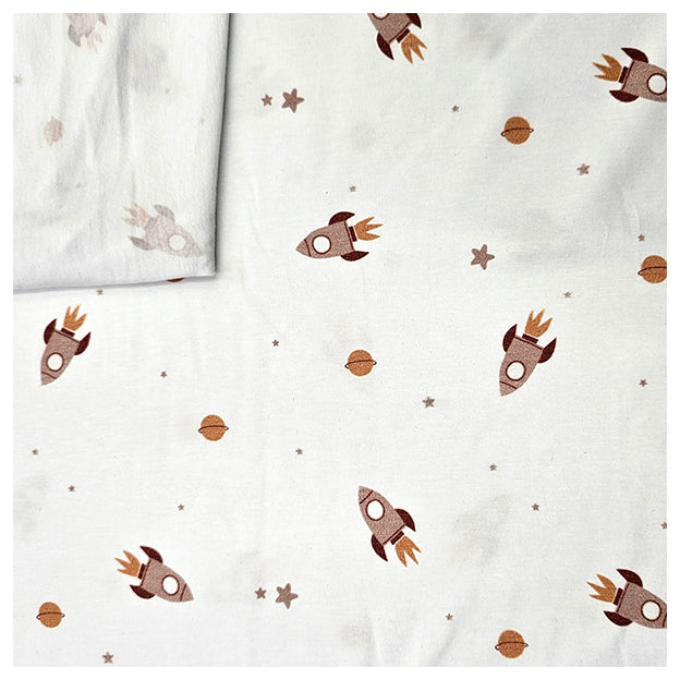 Jersey Rakete und Planeten