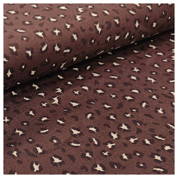 Babycord leicht Leoprint