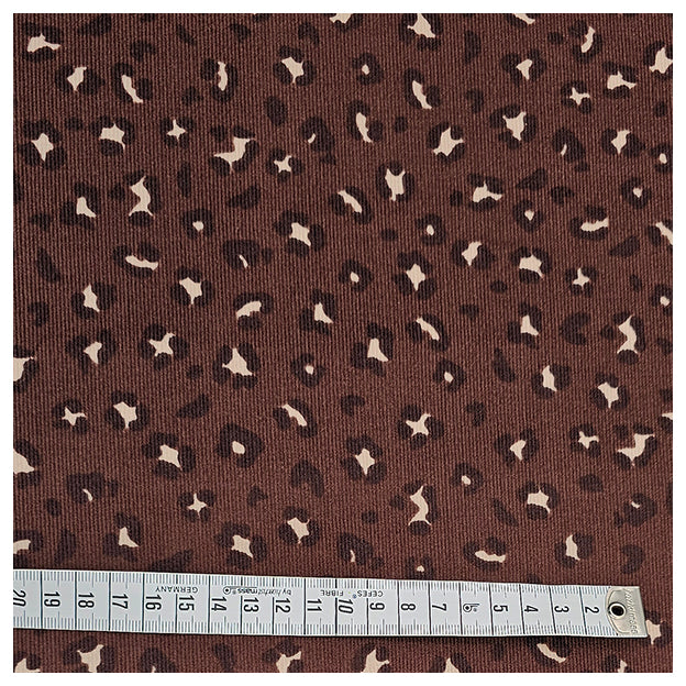 Babycord leicht Leoprint