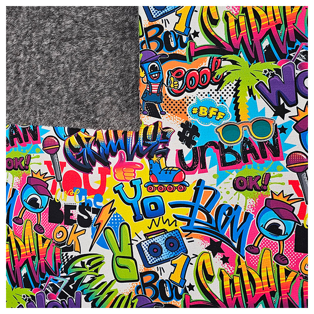 Alpenfleece Graffiti