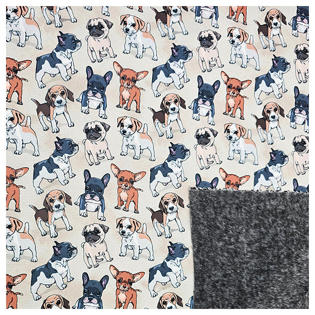 Alpenfleece Hunde beige