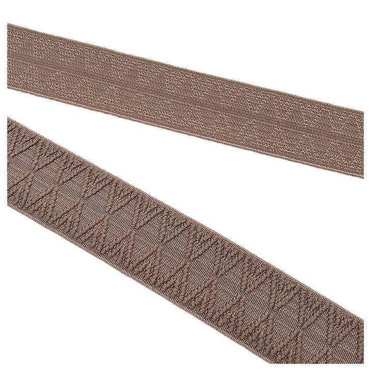 Elastic Band Triangles Beige 4cm
