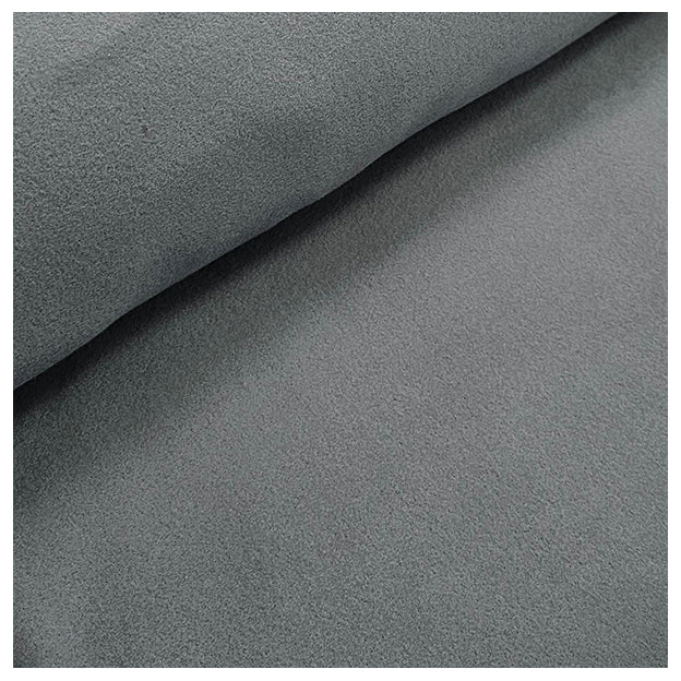 Baumwoll Fleece uni altgrün