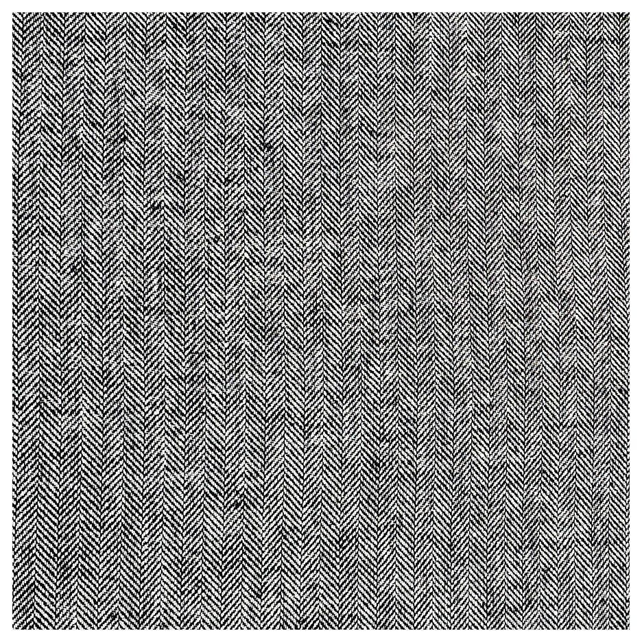 Leinen Fischgrät schwarz