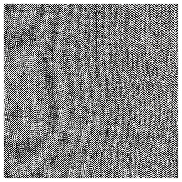 Leinen Fischgrät schwarz