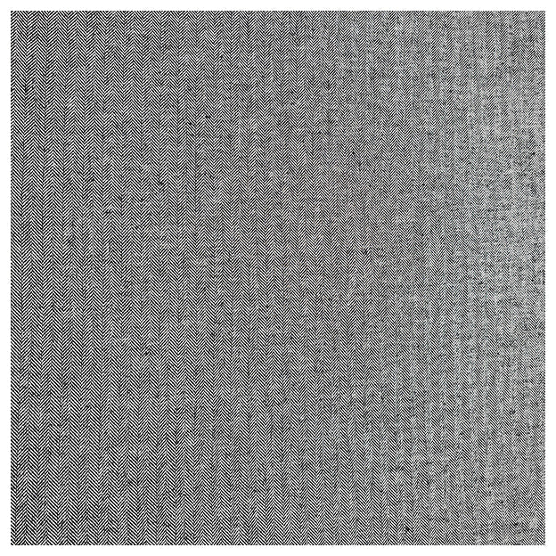 Leinen Fischgrät schwarz