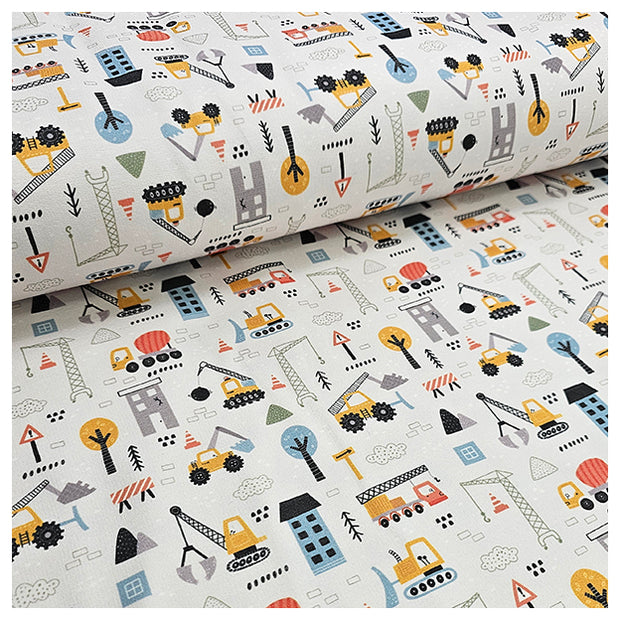 French Terry Baustelle