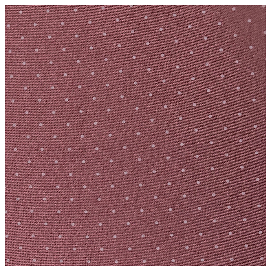 Baumwollsatin Halbdruck Tupfen grape