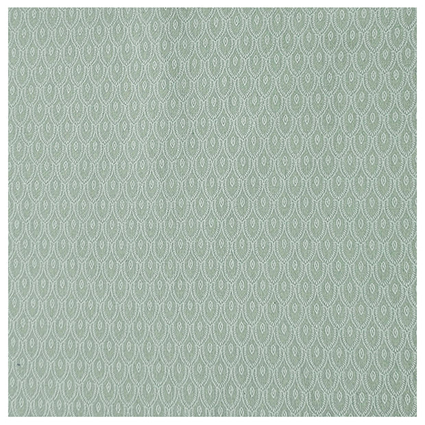 Baumwollsatin Halbdruck kleine Ornamente blaßgrün