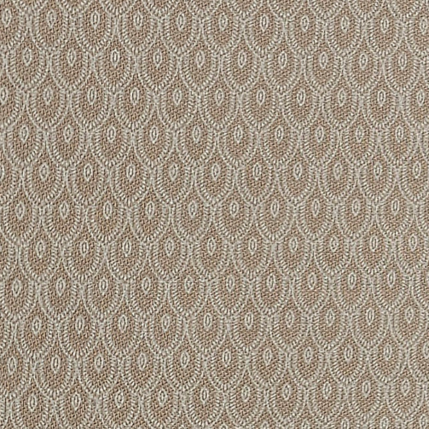 Baumwoll-Köper kleine Ornamente nougat