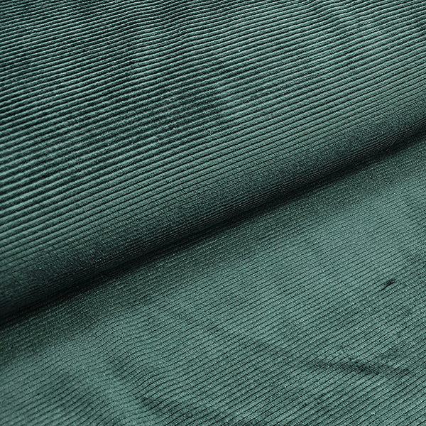 Feincord Jersey tannengrün