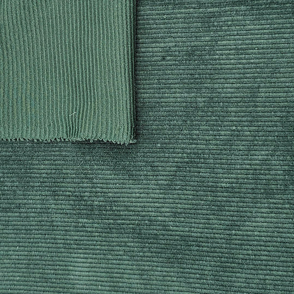 Feincord Jersey tannengrün
