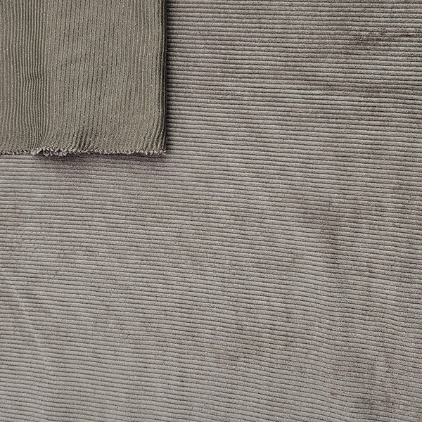 Feincord Jersey taupe