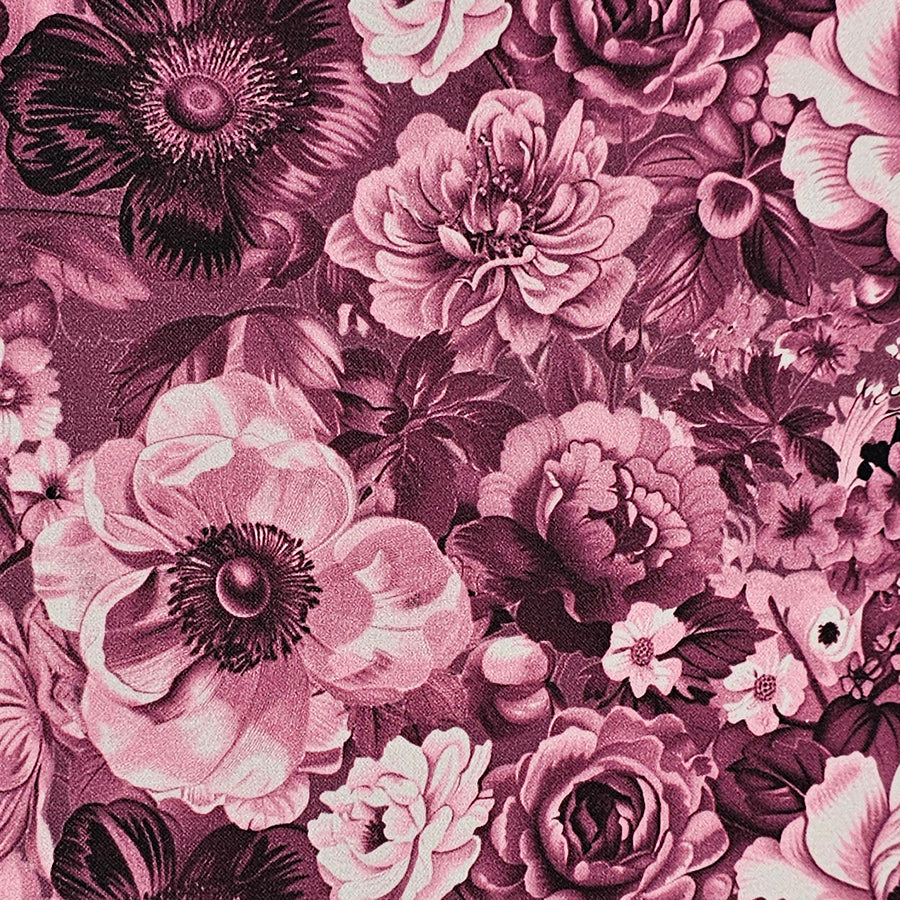 Canvas fein Rosen burgunder