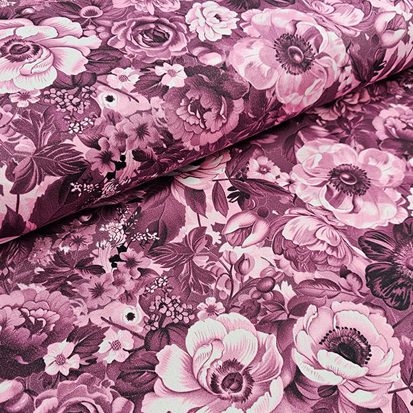 Canvas fein Rosen burgunder