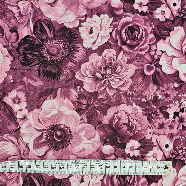 Canvas fein Rosen burgunder