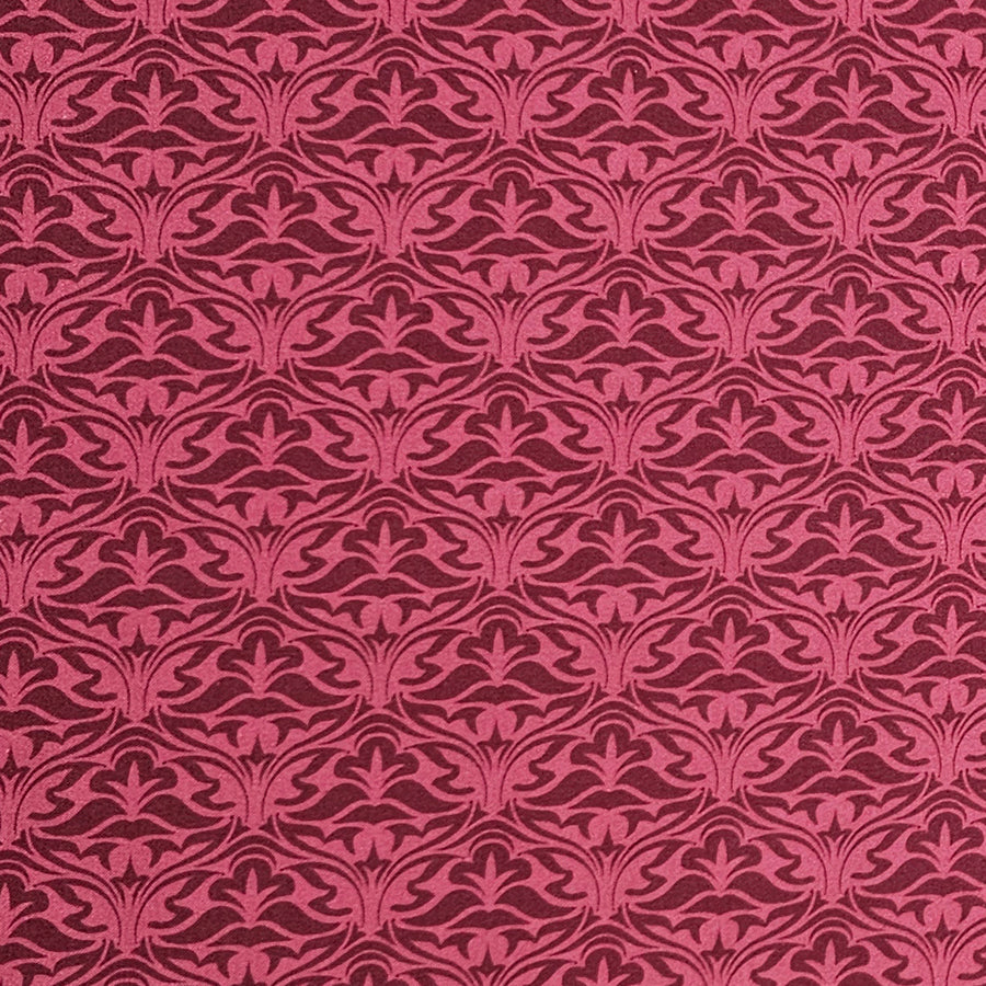 Baumwollsatin Ornamente cherry