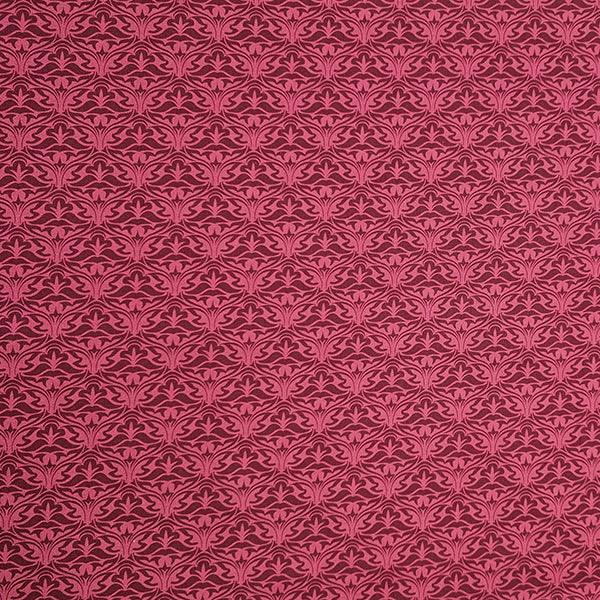 Baumwollsatin Ornamente cherry