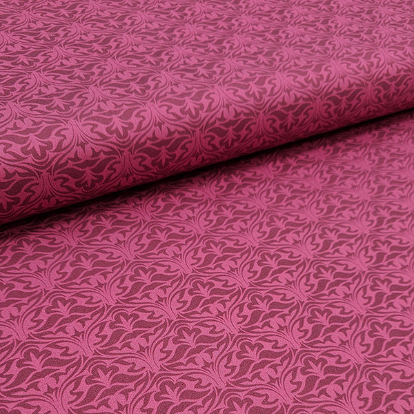 Baumwollsatin Ornamente cherry