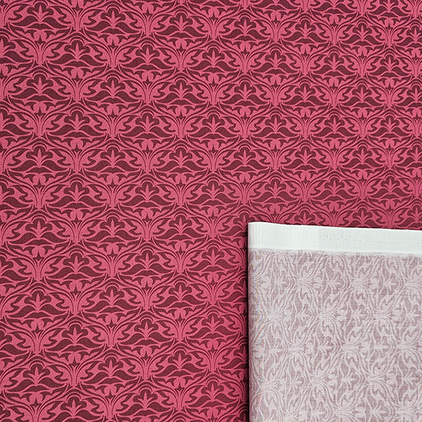 Baumwollsatin Ornamente cherry