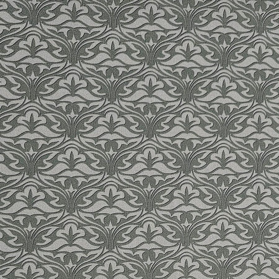 Baumwollsatin Ornamente grün