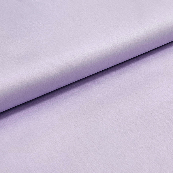 Baumwolle Satin uni fein hell lilac