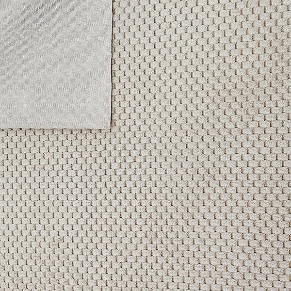 Deko Samt naturweiß