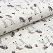 Jersey Pferde mit Blumen Glitzer