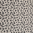 Babycord Leoprint naturweiß