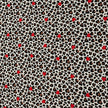 Jersey Leoprint mit Herzen