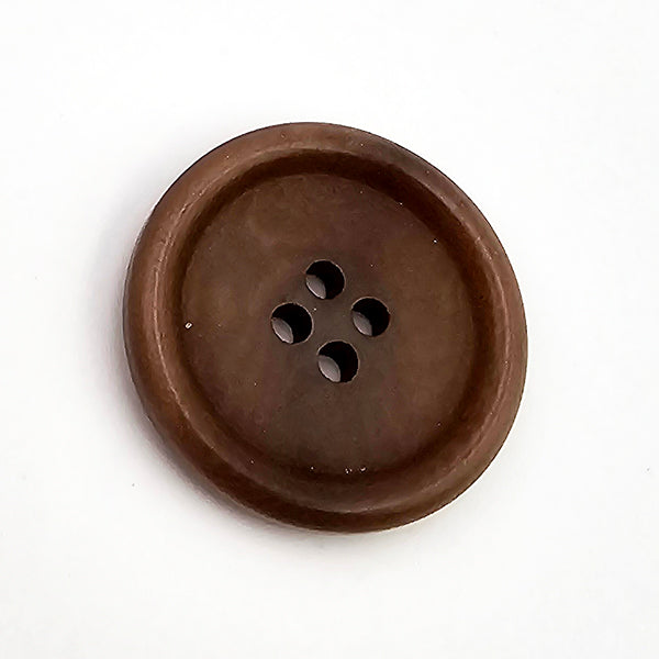 Knopf Steinnuss braun