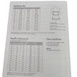 Papierschnittmuster Basic Weste Damen Größe 32-58