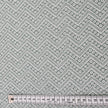 Baumwolle geometrisches Muster blaugrün