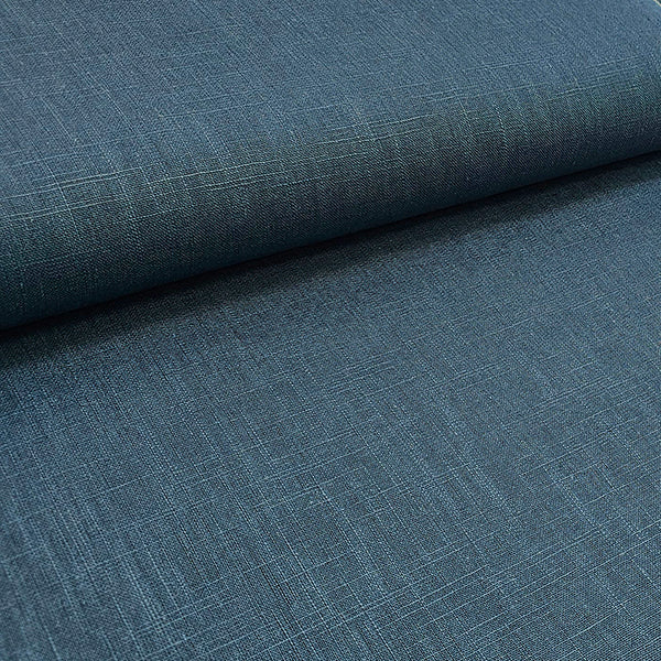 Leinen uni teal petrol