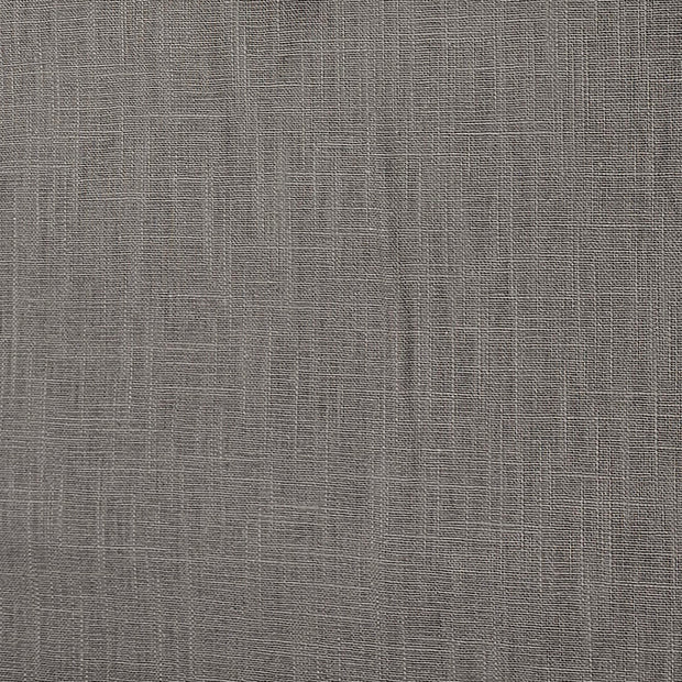 Leinen uni medium taupe