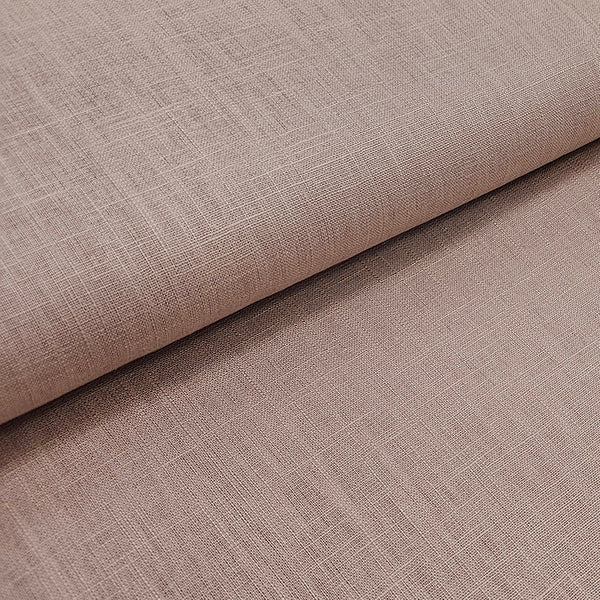 Leinen uni dusty rosa