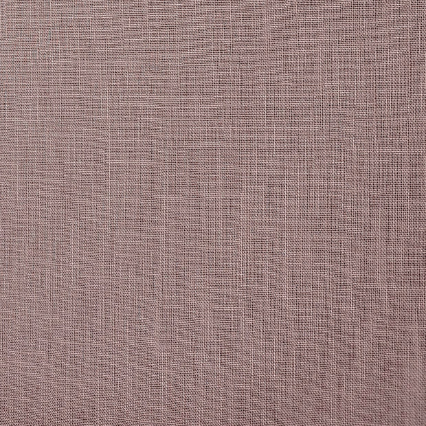 Leinen uni dusty rosa